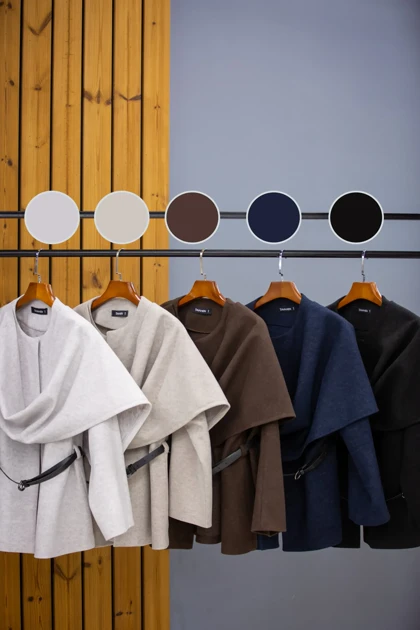 پالتو کت فوتر شالدار