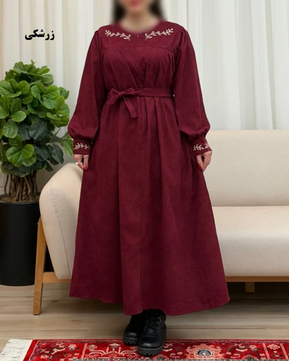 مانتو عبایی کبریتی مدل خوشه