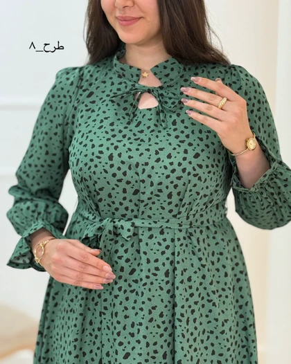 پیراهن بلند زنانه ولگا کد محصول 1690