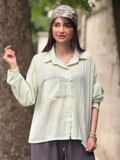 شومیز شیشه ای آیلی