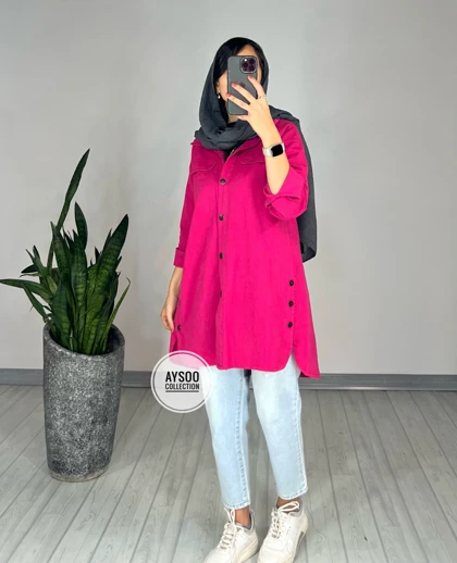 مانتو کتان پانیذ