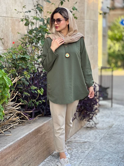 مانتو شومیزی پانیذ