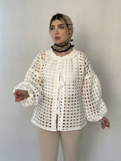 شومیز منگوله‌دار کد 1126