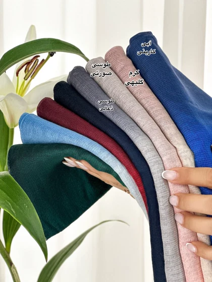 شال ویسکوز دورنگ
