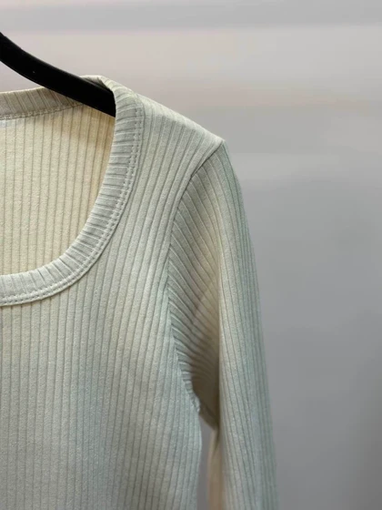 بلوز کشبافت یقه خشت 602