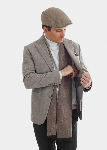 کت راه راه Wool