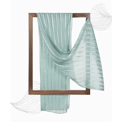 شال طرح راه راه زنانه - 39251738