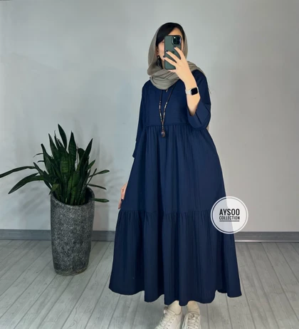 پیراهن مانتویی آهو