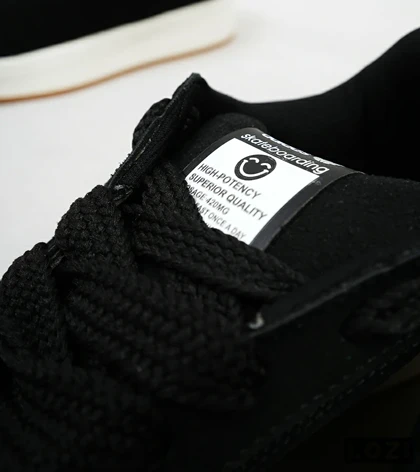 کفش کتانی مردانه مشکی سفید ADIDAS stan smith