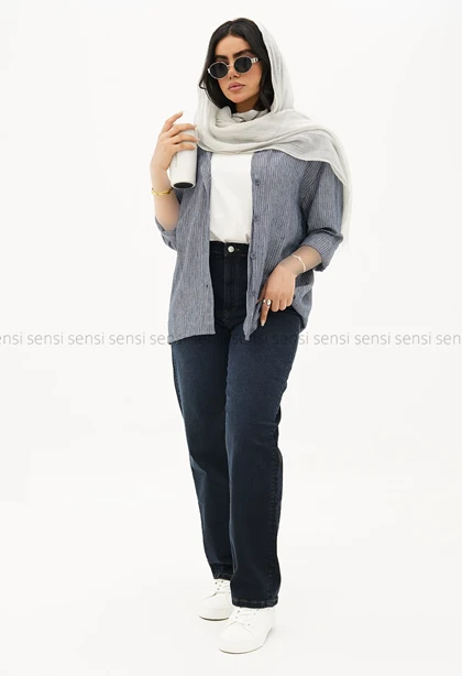 شلوار جین رگولار کد 1005728