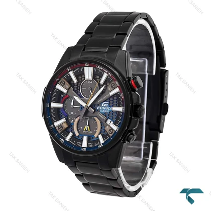 ساعت کاسیو ادیفایس EQB-1200 مردانه مشکی صفحه پپسی Casio-6669-G