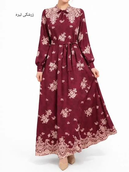 پیراهن مانتویی سوپر کلوش پارمیدا