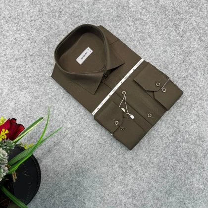 پیراهن ساده مردانه قواره کلاسیک _ استین بلند