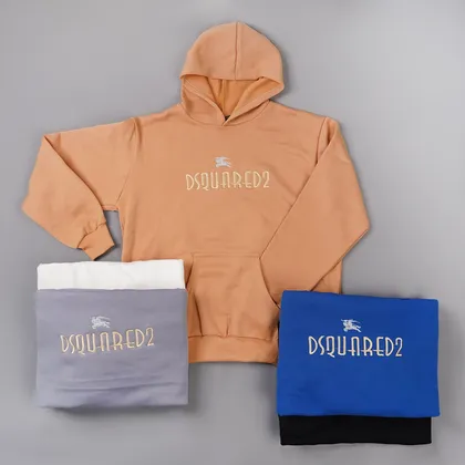 هودی مردانه کرم DSQUARED2 مدلBehrad