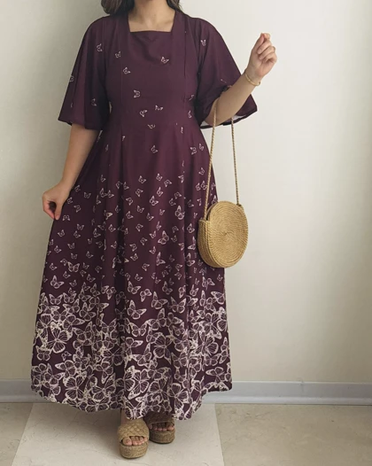 پیراهن حاشیه‌دار دلیار