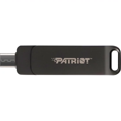 فلش مموری دو طرفه پاتریوت مدل Rage R550 ظرفیت 64 گیگابایت USB3.2