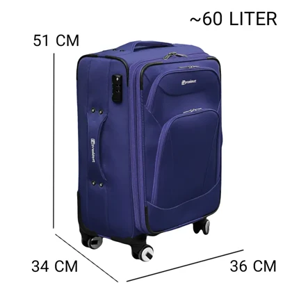 چمدان پرزیدنت مدل PRESIDENT - PDT40125 SERIES سری سه عددی