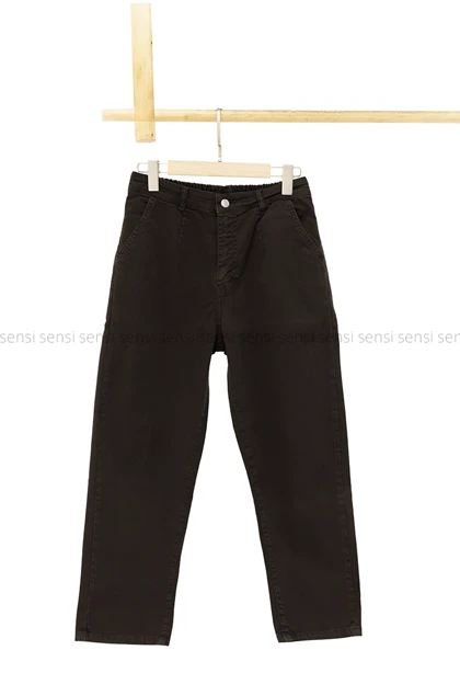 شلوار مام کتان کد1002311