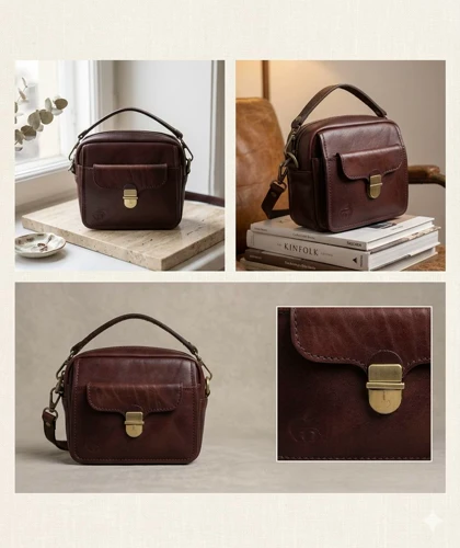 کیف دستی چرم طبیعی