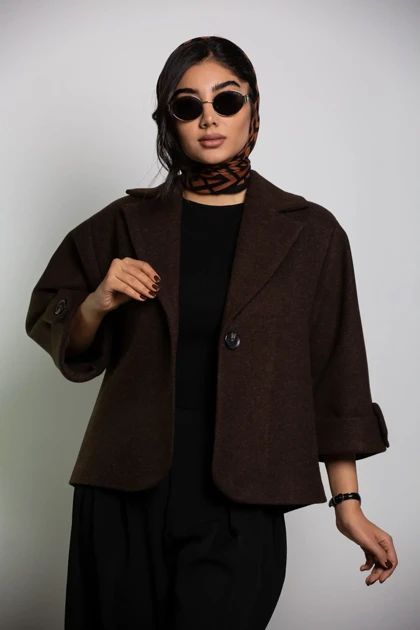 پالتو کت فوتر آستین پاگون New