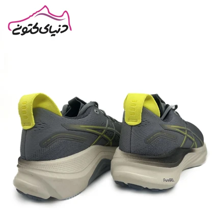 کتانی اسیکس کایانو طوسی زیر سفید اورجینال