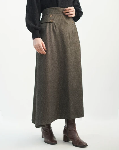 دامن جناغی شیما | هیبا