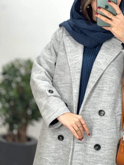 پالتو فوتر بلند آستردار دیلا