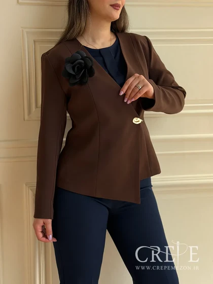 کت چپ و راستی تک دکمه