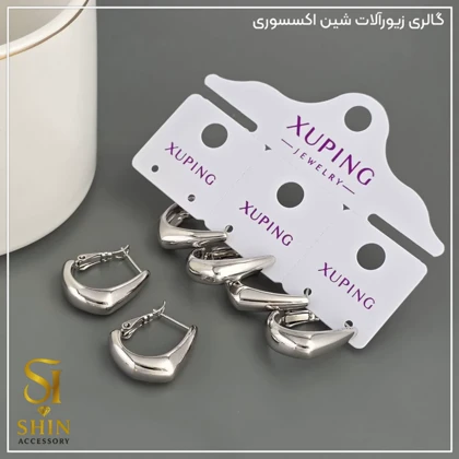 گوشواره زنانه ژوپینگ ، رنگ ثابت ضد حساسیت کدgzx01
