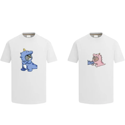تیشرت ست دو نفره طرح تام و جری Tom and Jerry