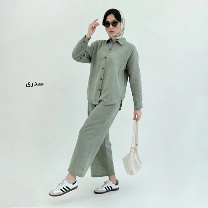 ست اسپرت زنانه شومیز شلوار | آی بولک