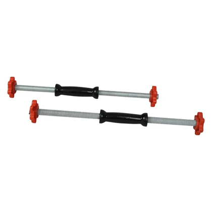 میله دمبل فلزی رادیس فیت 45 سانتی با قفل ستاره ای