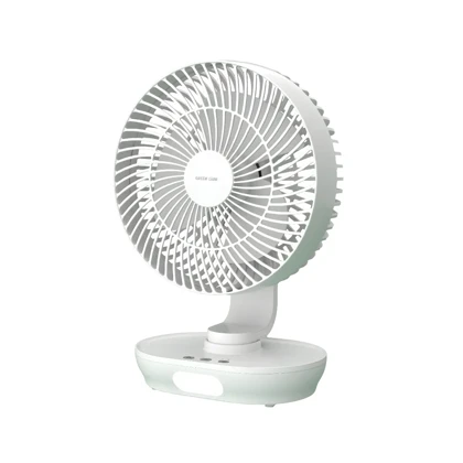 پنکه شارژی رومیزی گرین لاین مدل GREEN LION 8 DESKTOP FAN GN8INDSKFWH