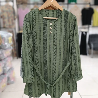 تونیک مانتویی راه راه تسلا