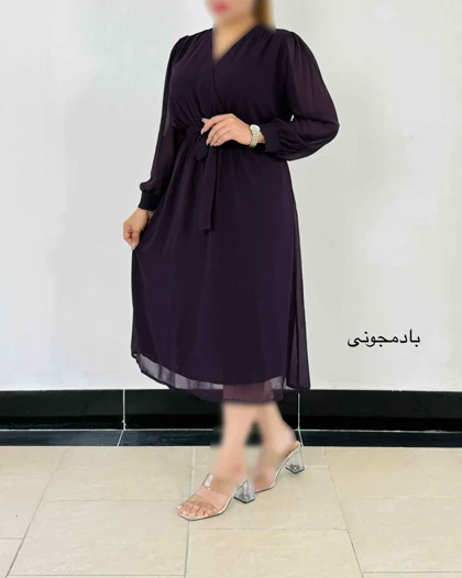 پیراهن حریر میدی کاترین کد محصول 094