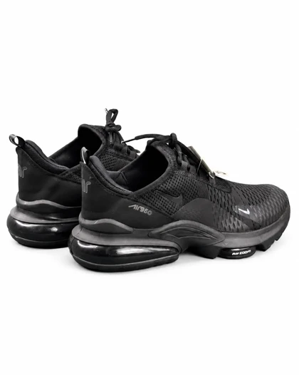 کفش کتانی مردانه بزرگ پا مدل نایکی ایر زوم 950 مشکی تمام NIKE AIR 950