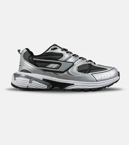 کفش کتانی مردانه طوسی نقره ای DIESEL S-SERENDIPITY SPORT مدل 7577