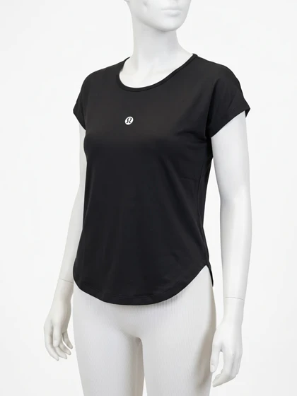 تیشرت ورزشی زنانه فلامنت یقه گرد Lululemon
