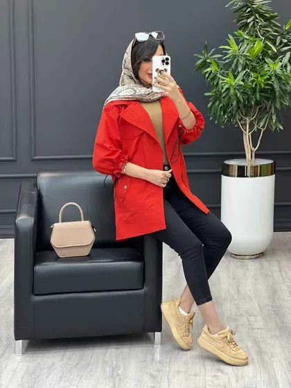 بارانی پشت و آستین گت
