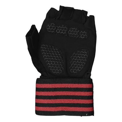 دستکش و مچبند بدنسازی زنانه زد ام زد کیو مدل ZMZQ-404K1208 قرمز