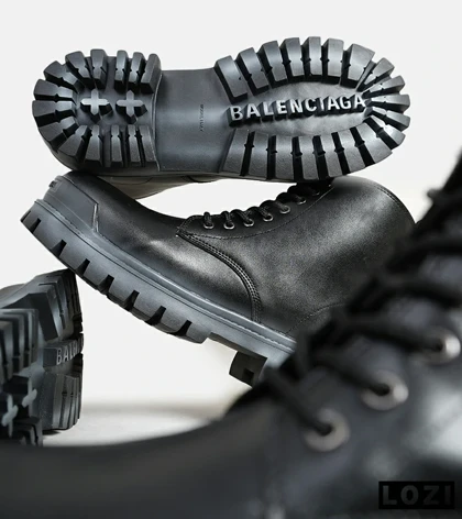 بوت مردانه مشکی BALENCIAGA مدل 6123