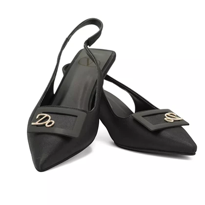کفش مجلسی زنانه پاشنه‌دار 3 سانت مدل 400326_ sandal valentino