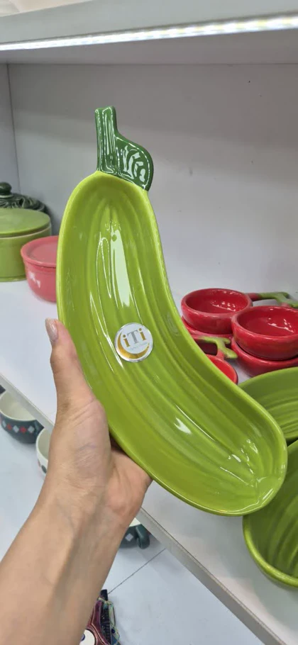 اردو خوری سرامیک طرح کدو بادمجان