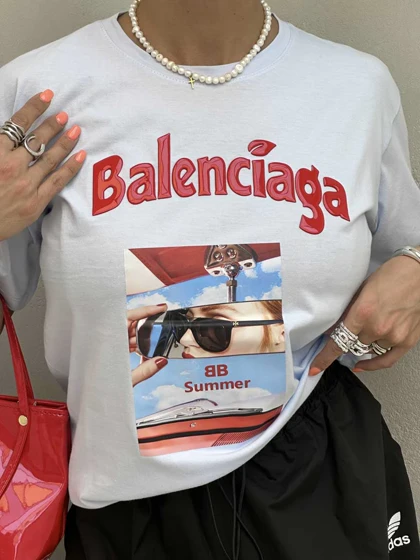 تیشرت BALENCIAGA طرحدار