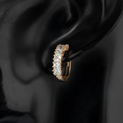 گوشواره تنیس فول نگین ژوپینگ