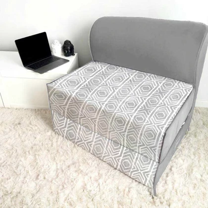 کاناپه تخت شو یک نفره پترن مینیمال مدل M1061