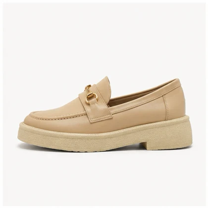 کفش کالج زنانه مدل Flat shoes-0080_black/creme