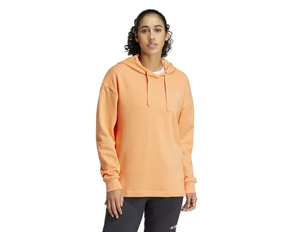سویشرت های فضای باز Adidas W Terrex Logo Hoody PC_IS7227