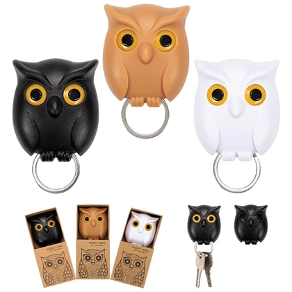 جاکلیدی فانتزی دیواری طرح جغد Night Owl KeyHolder