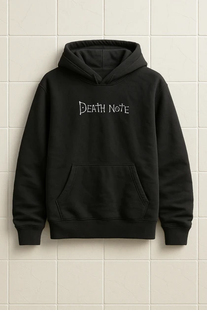 هودی مشکی طرح Death Note 2